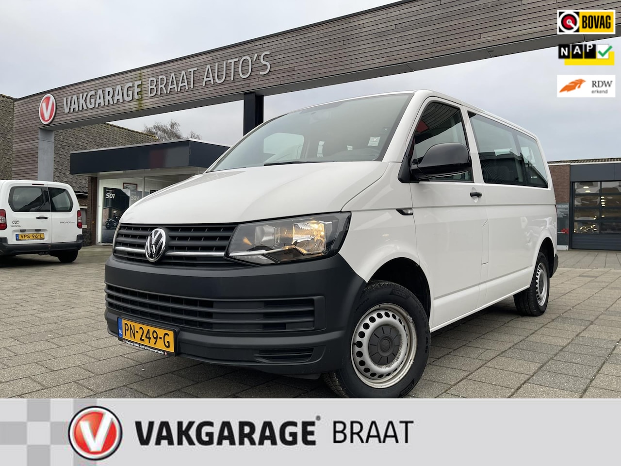 Volkswagen Transporter Kombi - 2.0 TSI L1H1 l CNG l EX. BTW - AutoWereld.nl