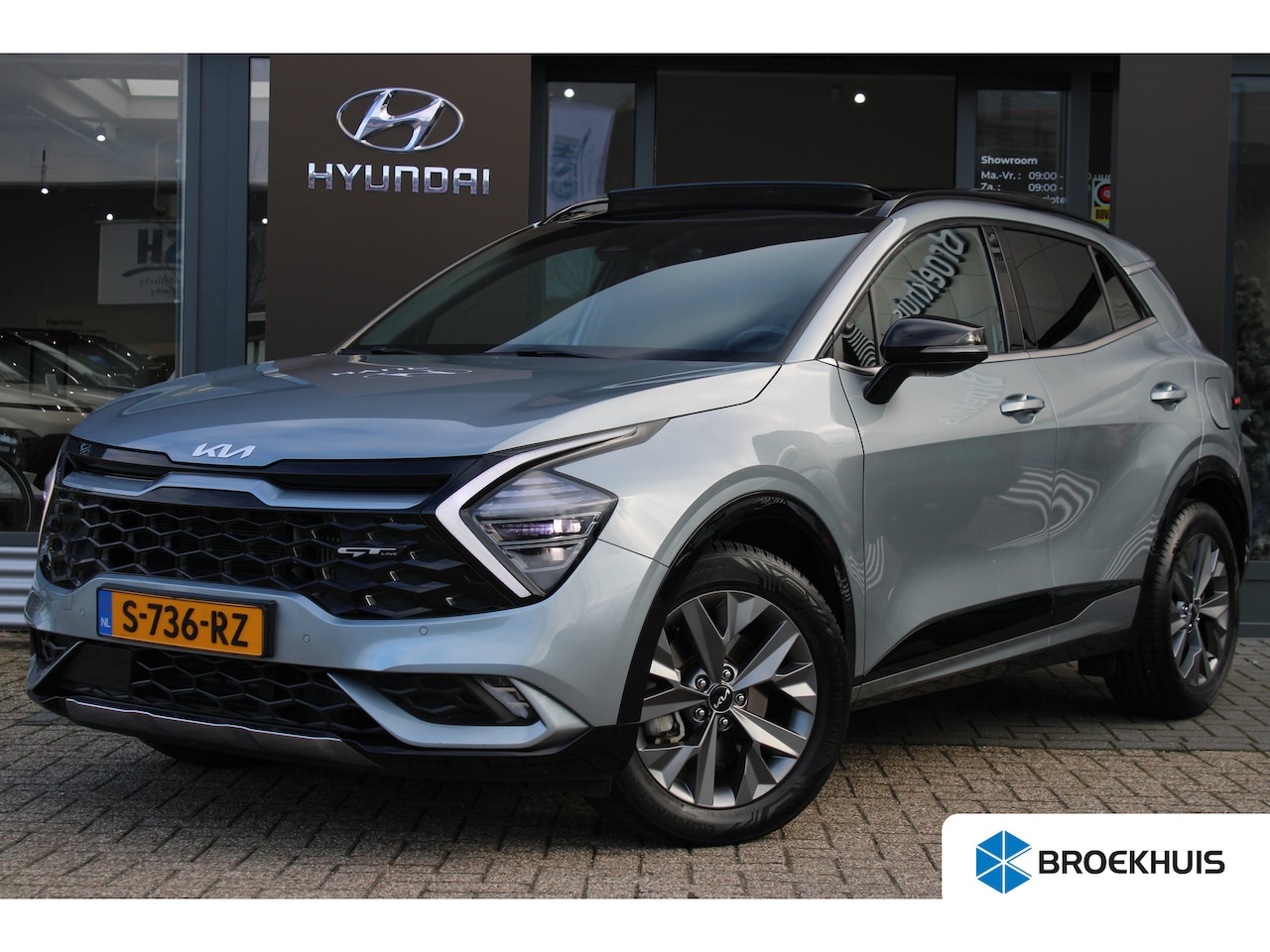 Kia Sportage - 1.6 T-GDi Hybrid GT-Line 230pk HEV | 1650kg terkgewicht || Achteruitrijcamera | Keyless en - AutoWereld.nl