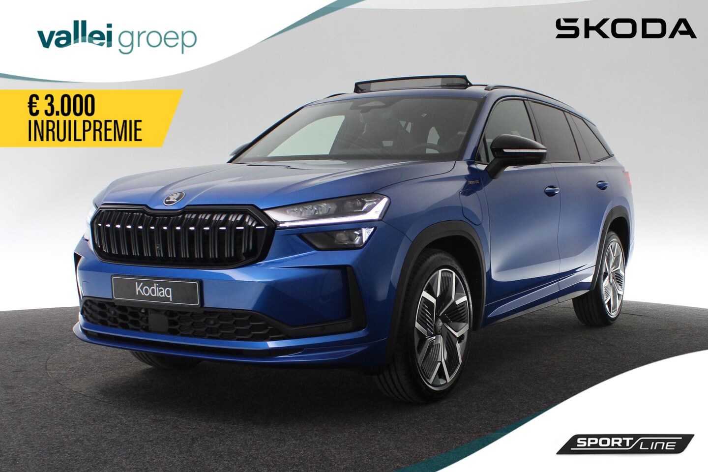Skoda Kodiaq - Sportline Business 1.5 TSI PHEV 150 kW / 204 pk | €3.000,- Inruilpremie | Trekhaak | Sport - AutoWereld.nl