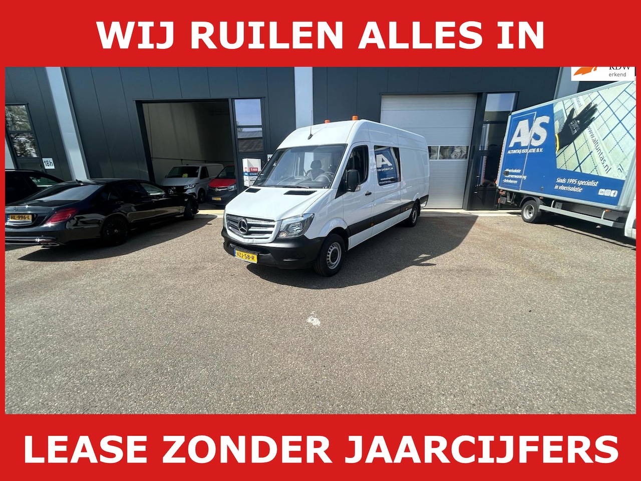 Mercedes-Benz Sprinter - 2.2 CDI multicab airco euro 6 dubbel cabine l4 - AutoWereld.nl