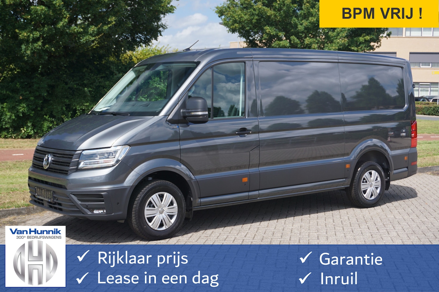 Volkswagen Crafter - 35 177PK L3H2 AUT Facelift BPM VRIJ!! 13" Navi, Cam, Gev. Stoel, Alarm, LED!! NR. 314 - AutoWereld.nl