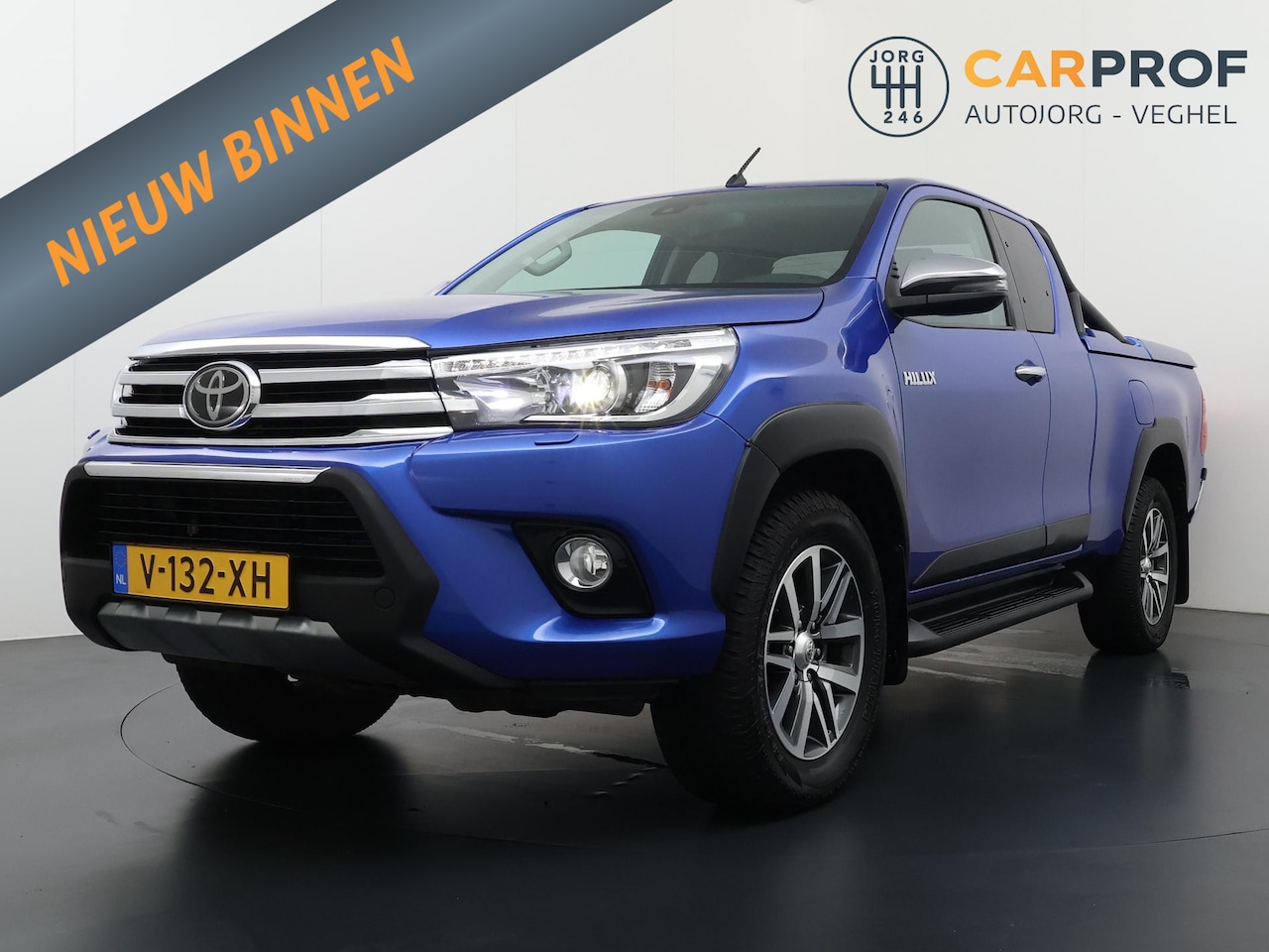 Toyota HiLux - 2.4 D-4D-F Xtra Cab Challenger Trekhaak Dealer onderhouden - AutoWereld.nl