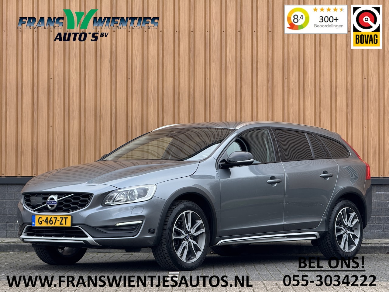 Volvo V60 Cross Country - 2.0 T5 Summum | Achteruitrijcamera | Memory | BLIS | Afneembare Trekhaak | Parkeersensoren - AutoWereld.nl