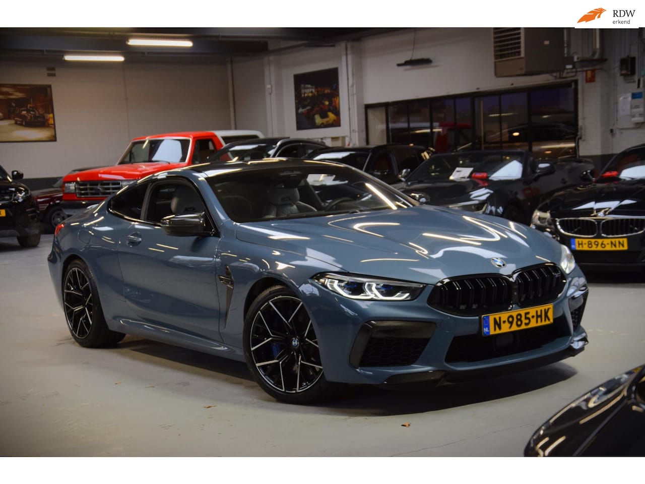 BMW M8 - 8-serie Coupe Competition Carbon Pak.|ACC|B&W|Dealer onderhouden|626pk!! - AutoWereld.nl
