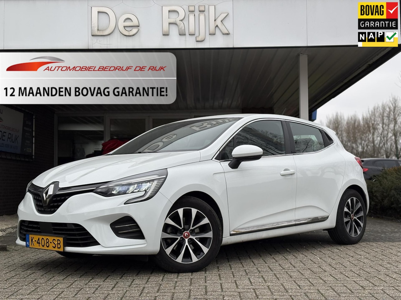 Renault Clio - 1.6 E-Tech Hybrid 140 Intens | Apple Carplay/Android Auto, Camera, Cruise, Climate | Deale - AutoWereld.nl