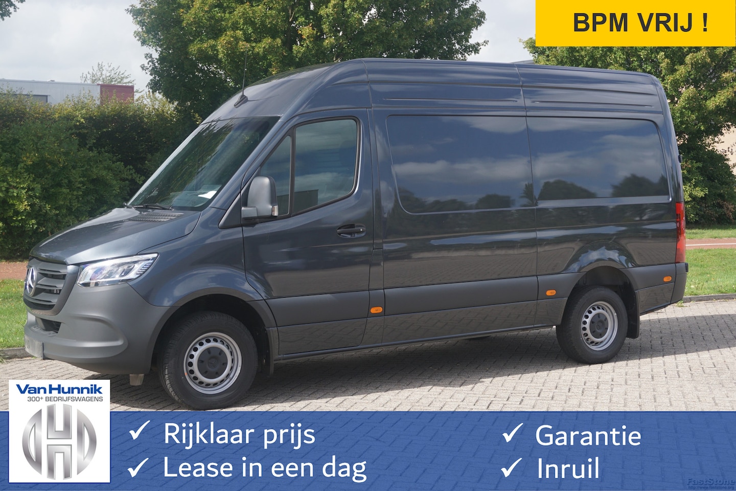 Mercedes-Benz Sprinter - 317CDI Pro L2H2 BPM VRIJ!! 10.25" Mbux Cam, Gev. Stoel, 3.5T Trekgewicht, LED!! NR. A186* - AutoWereld.nl