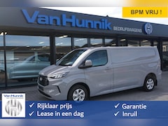 Ford Transit Custom - 300L 150PK Limited BPM VRIJ Navi, Cam, Adap. Cruise, 16" LM, Trekhaak NR. A52
