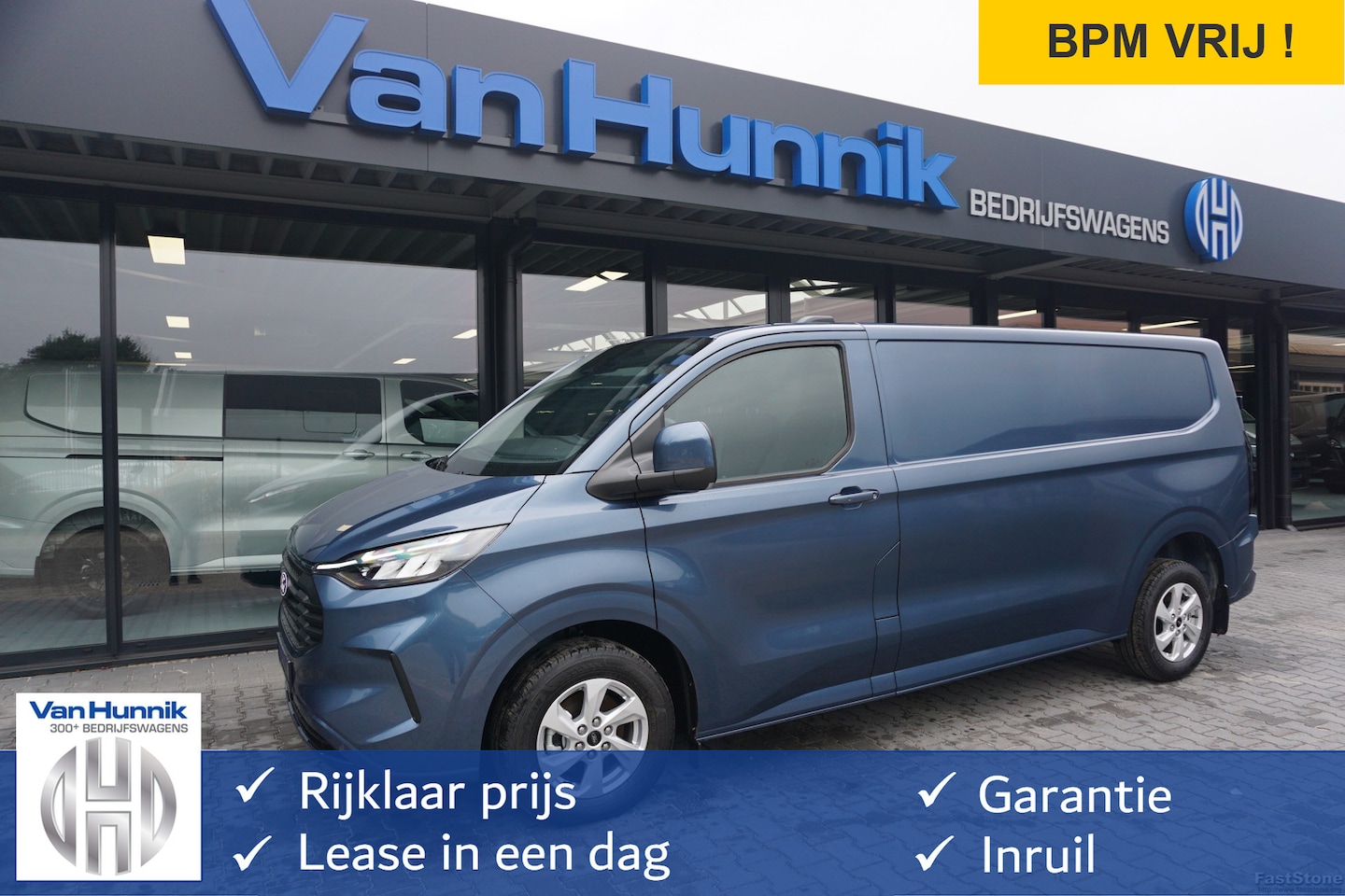 Ford Transit Custom - 300L 136PK Limited BPM VRIJ!! Navi, Cam, Adap. Cruise, 16" LM!! NR. A250 - AutoWereld.nl