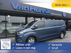 Ford Transit Custom - 300L 136PK Limited BPM VRIJ Navi, Cam, Adap. Cruise, 16" LM NR. A250