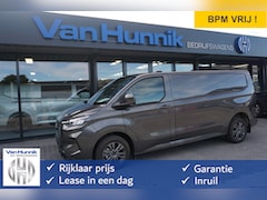 Ford Transit Custom - 300L 150PK Limited BPM VRIJ Navi, Cam, Adap. Cruise, 17" LM, Trekhaak NR. A178