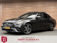 Mercedes-Benz E-klasse - 200 Business Solution AMG Panodak / Adapt. Cruise / Burmester / Leer / Navi / Clima / Nigh