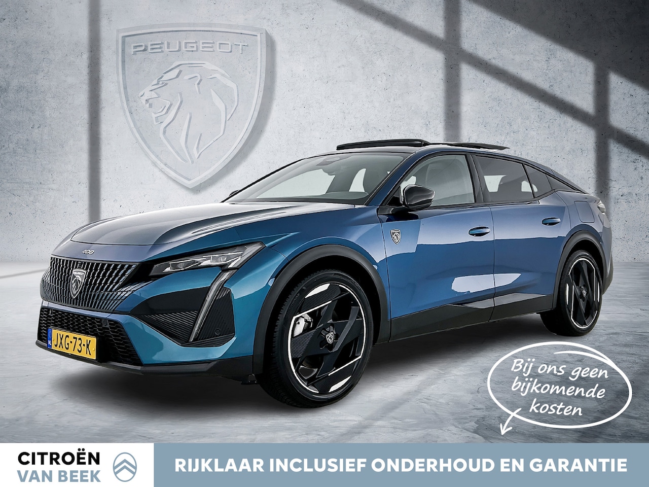 Peugeot 408 - Hybrid 180 pk Automaat GT | Rijklaar | Panorama dak | 20" lichtmetaal | Focal Audio | - AutoWereld.nl