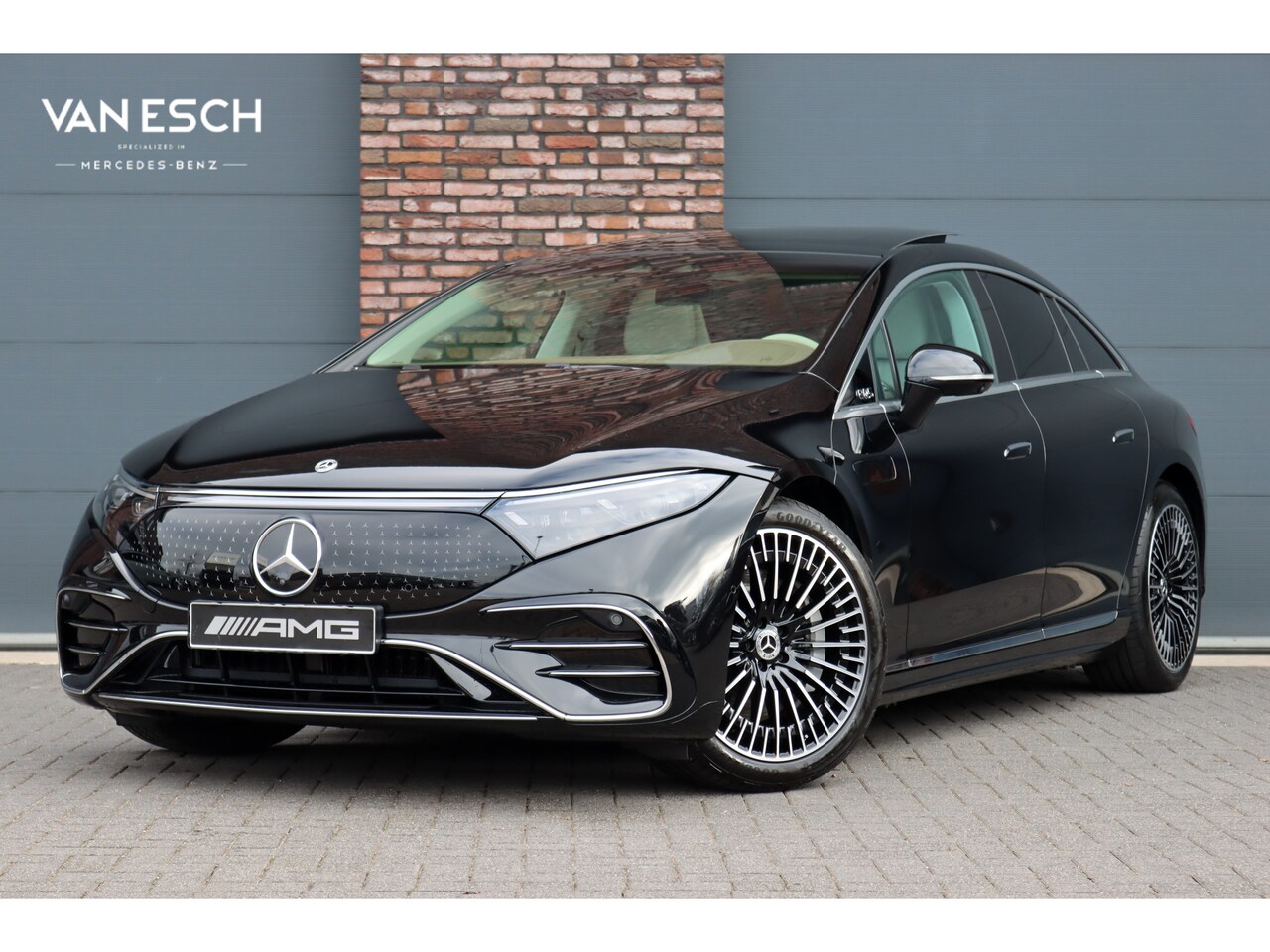 Mercedes-Benz EQS - 450+ AMG Line 118 kWh | Facelift | Hyperscreen | Airmatic | Achterasbesturing | Distronic+ - AutoWereld.nl