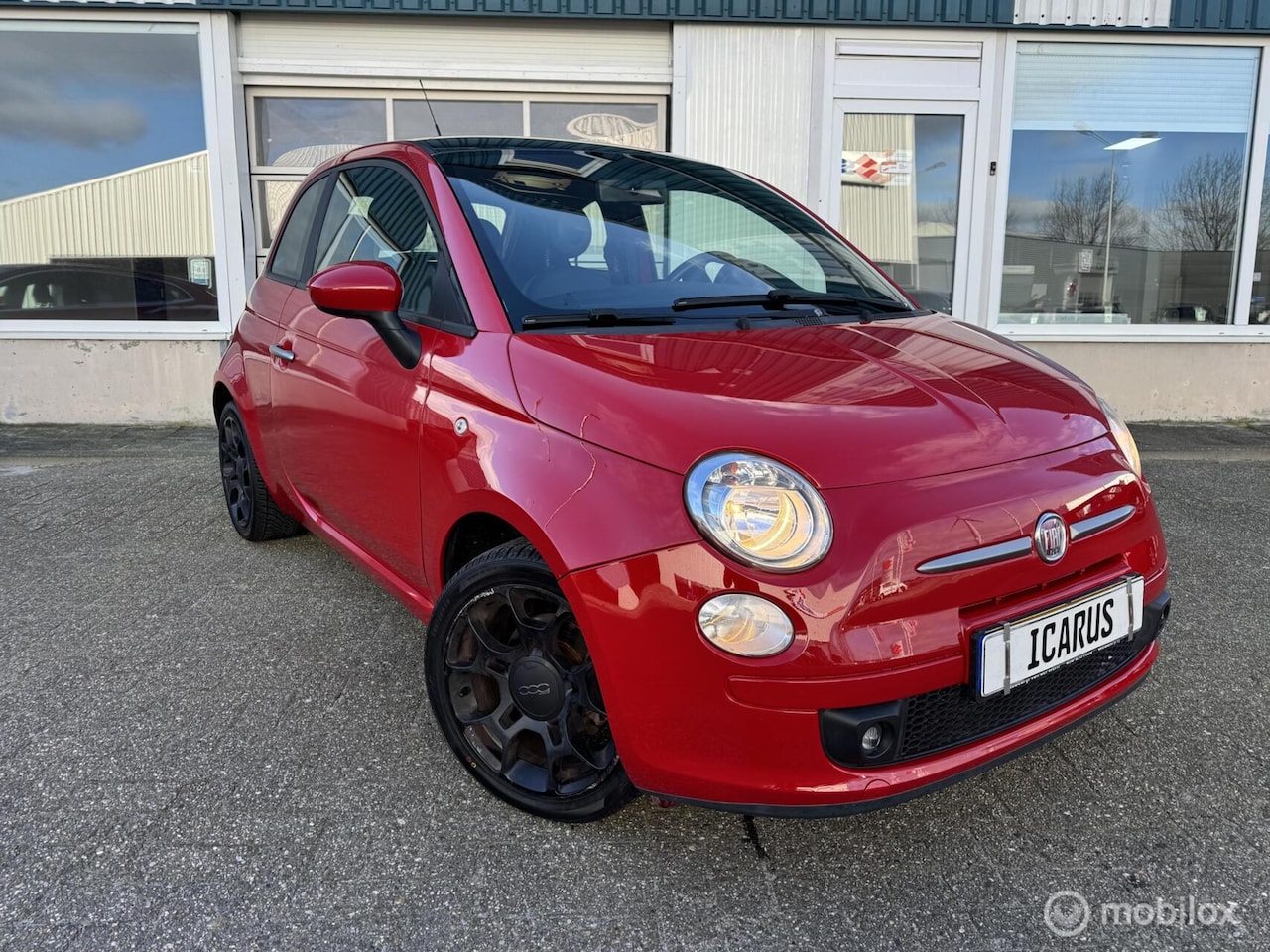 Fiat 500 - 0.9 TwinAir Lounge Apk|airco|weinig km|lm velgen - AutoWereld.nl