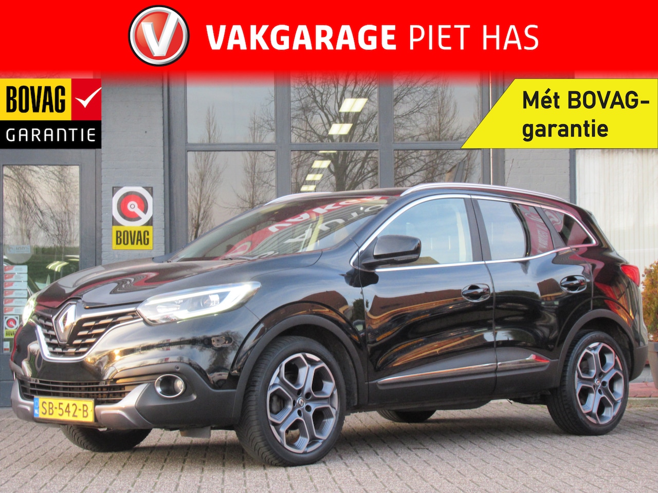 Renault Kadjar - 1.2 TCe Bose | Clima-Airco | Navigatie | Parkeercamera | Incl. BOVAG Garantie | Trekhaak | - AutoWereld.nl