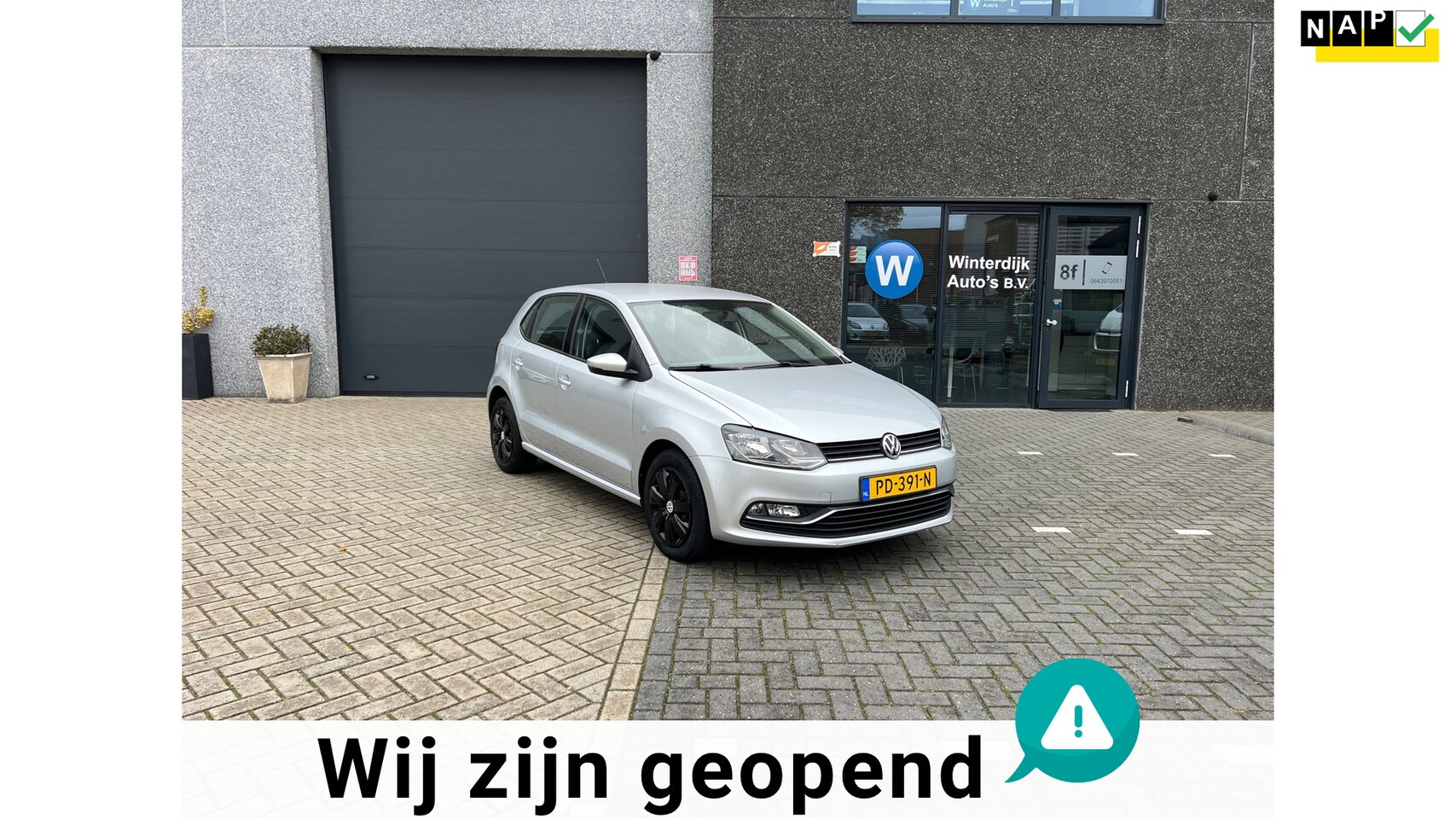 Volkswagen Polo - 1.2 TSI 4-cilinder airco cruise bluetooth - AutoWereld.nl