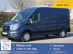 Ford Transit - 350L 170PK L3H2 Limited AUT BPM VRIJ 12" Sync4 Navi + Camera, LM Velg, Xenon NR. 225