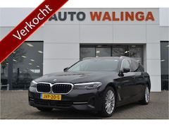 BMW 5-serie Touring - 530e Leer | Head Up | Stuur-Stoelverw v+a | Adapt Cr | Sfeerverl.| Dealer onderhouden