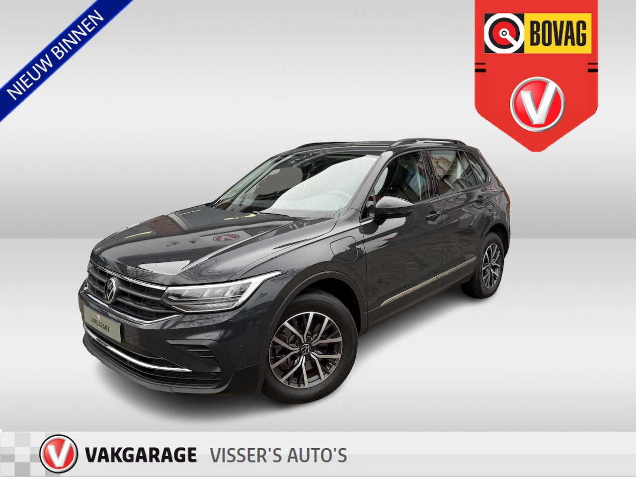 Volkswagen Tiguan - 1.4 TSI eHybrid Business 245 PK | stuur + stoel verwarming | | 17 inch velgen | lichtmatal - AutoWereld.nl