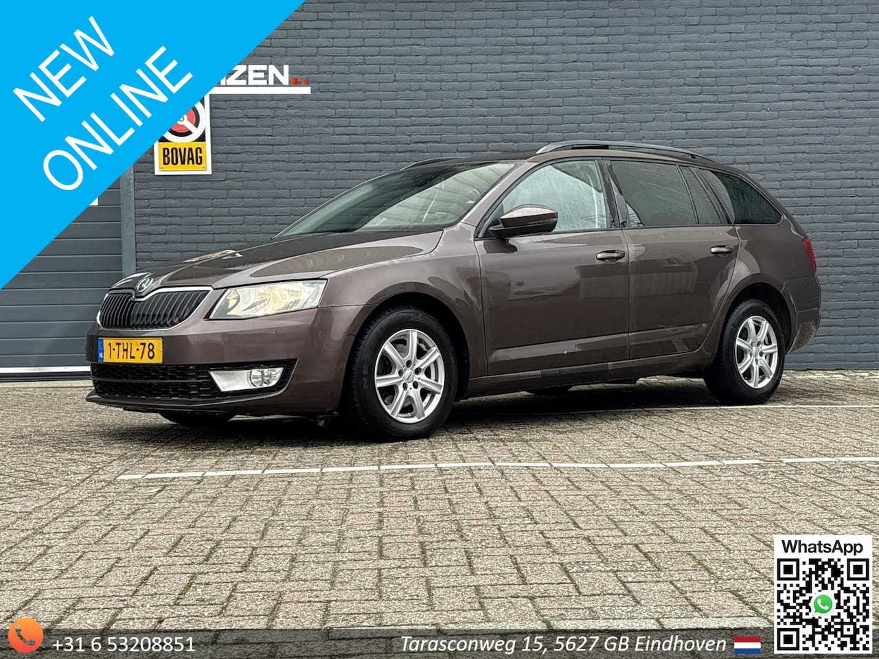 Skoda Octavia Combi - 2.0 TDI Greentech Ambition Businessline | Pano | Climate | Cruise | Navi | Stoelverwarming - AutoWereld.nl