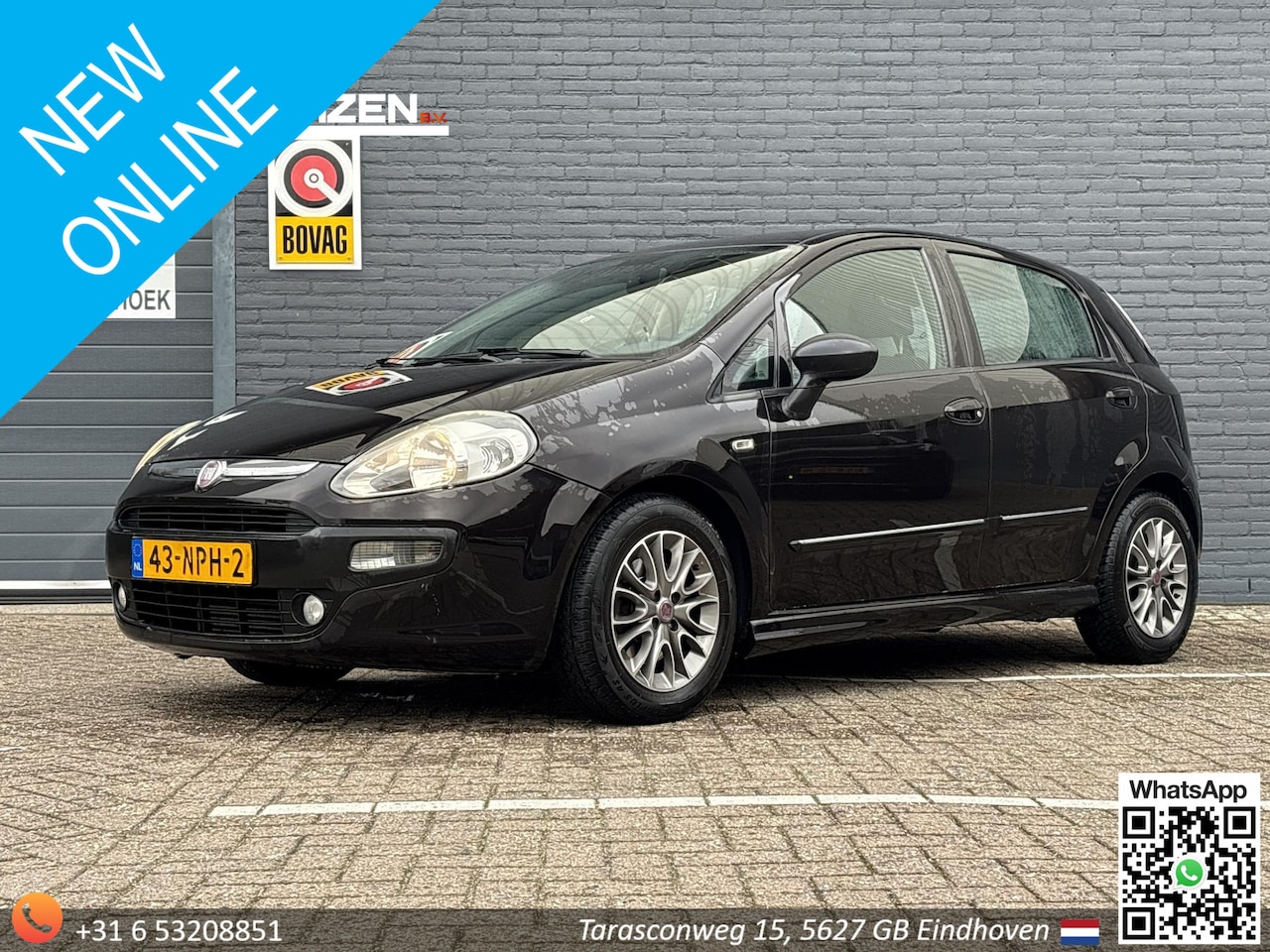 Fiat Punto Evo - 1.3 M-Jet Dynamic | Climate | Cruise | Navi | Trekhaak | - AutoWereld.nl