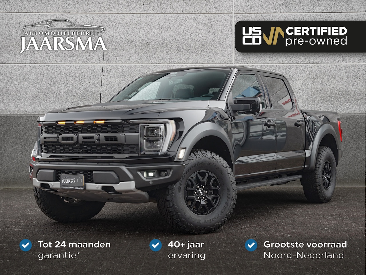 Ford F-150 Raptor - 450pk 3.5L EcoBoost High Output SuperCrew |37" banden |Folding cover |Adaptive cruise |BPM - AutoWereld.nl
