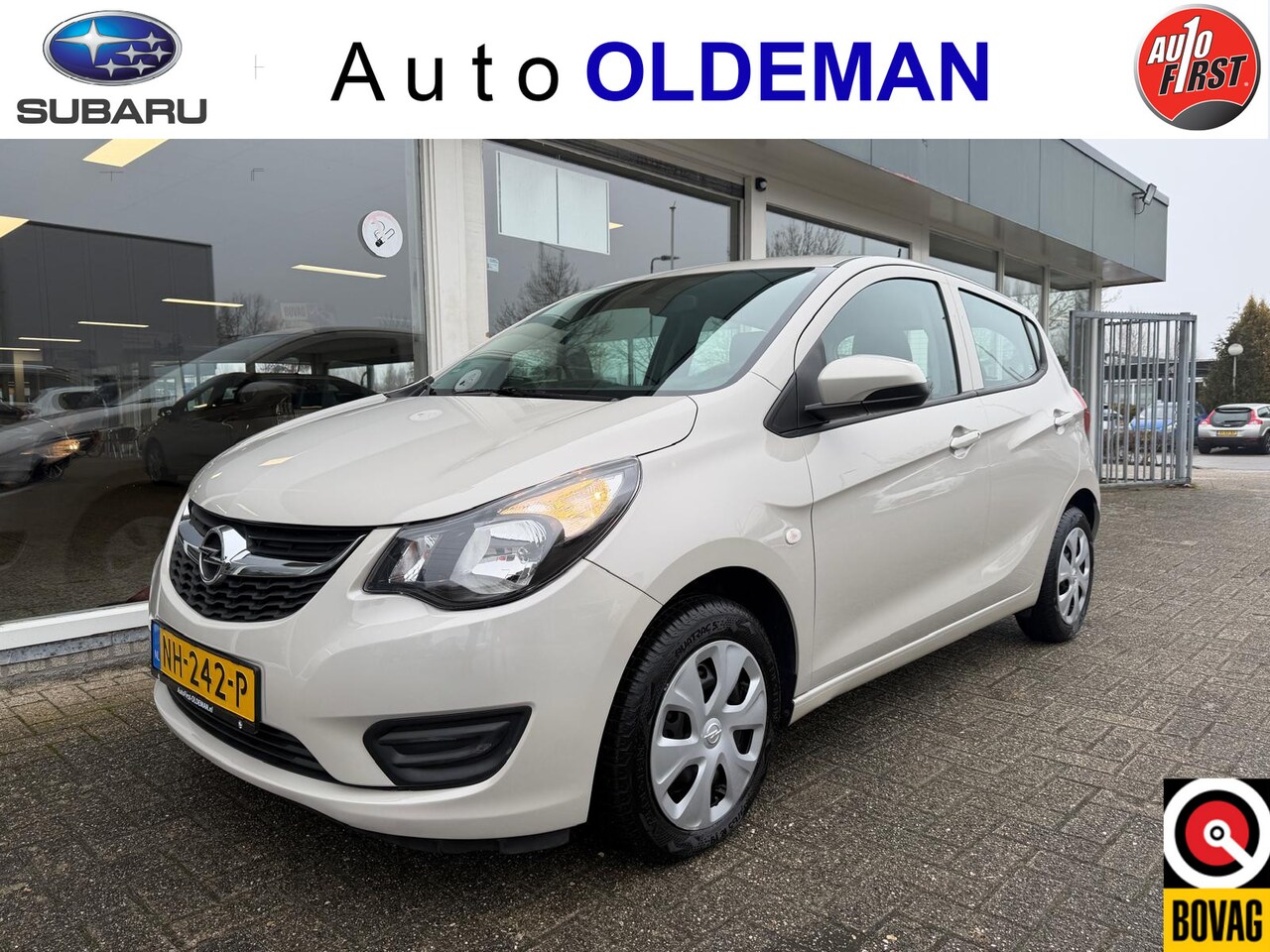 Opel Karl - 1.0 ecoFLEX Edition Airco Cruise Trekhaak! - AutoWereld.nl