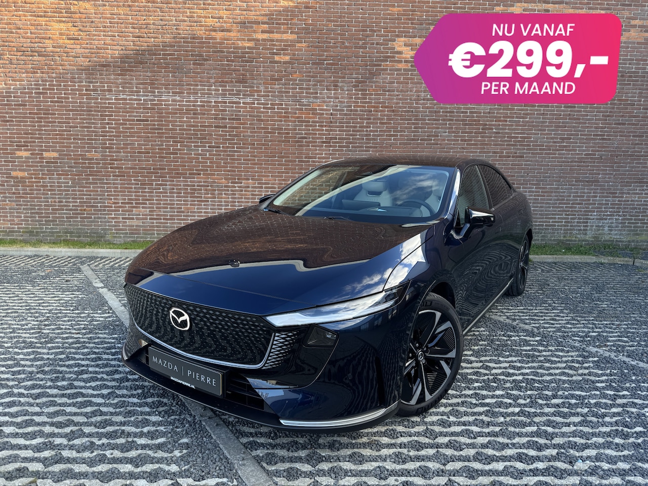 Mazda 6e - NU VOOR € 299,- PER MAAND! *TAKUMI 68,8 kWh 258 pk NAVIGATIE | PANORAMA DAK | 19 INCH LMV - AutoWereld.nl