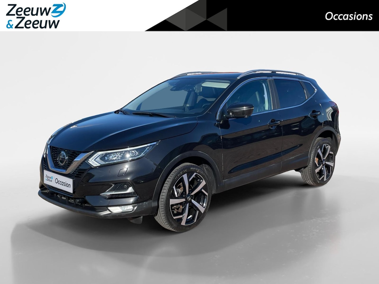 Nissan Qashqai - 1.3 DIG-T Premium Edition *Automaat*Navi+360Camera*Nappa Leder*Panoramadak*VOL OPTIES! - AutoWereld.nl