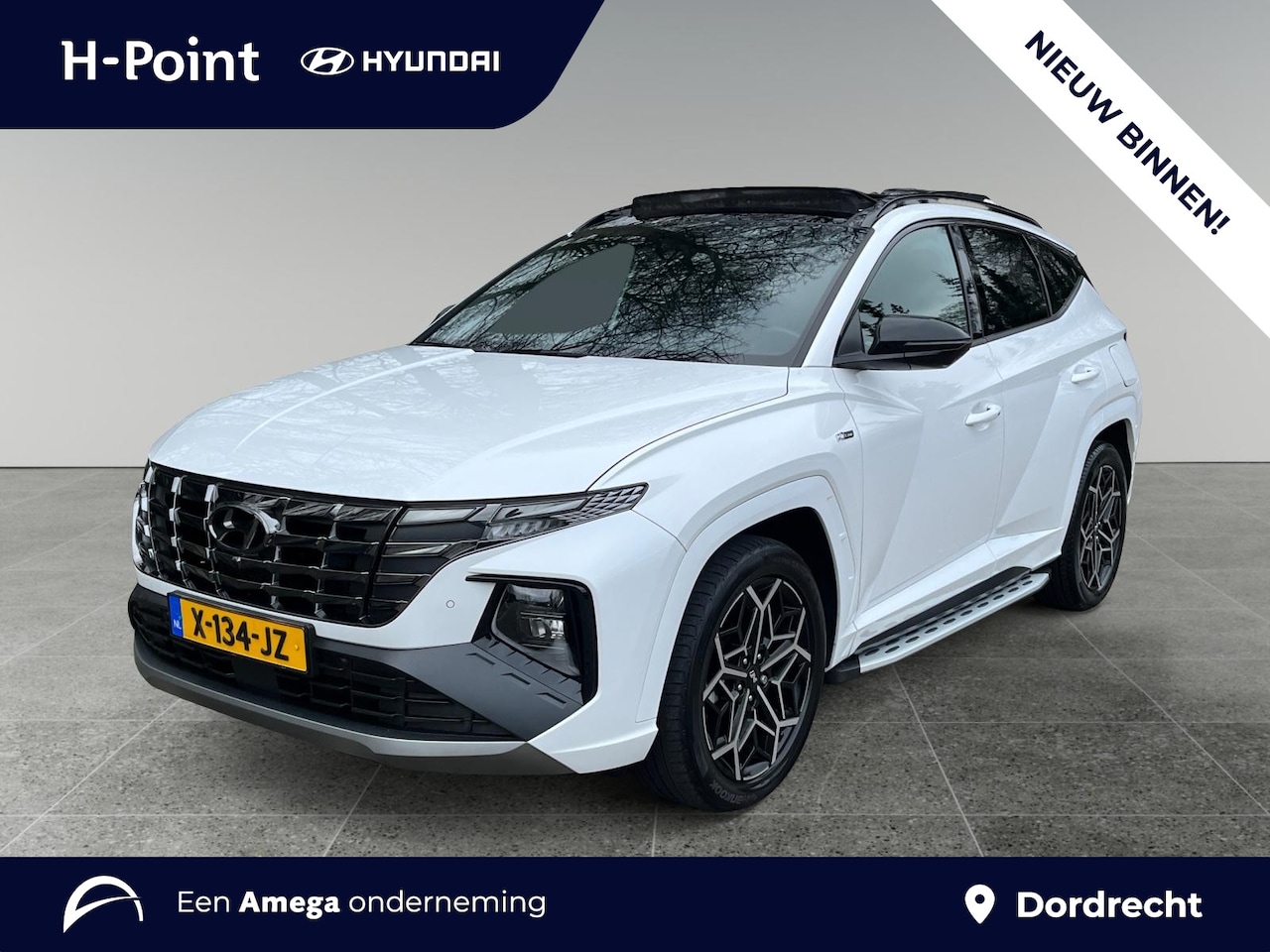 Hyundai Tucson - 1.6 T-GDI HEV 230pk N Line Sky | SCHUIFKANTELDAK | ALCANTARA BEKLEDING | STOELVENTILATIE & - AutoWereld.nl