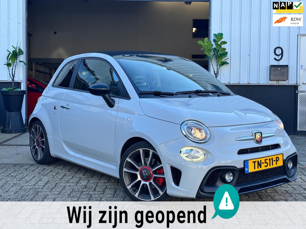 Fiat 500 C - | 1.4 | T-Jet | Abarth Turismo | CABRIO | NAP | LAGE KM | NL | BOEKJES | 2018 | - AutoWereld.nl
