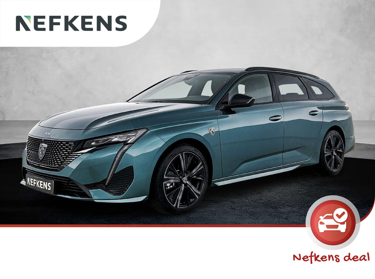 Peugeot 308 SW - 1.2 Hybrid GT 145pk Automaat | VOORRAAD KORTING | 360 Camera | Adaptieve Cruise Control | - AutoWereld.nl