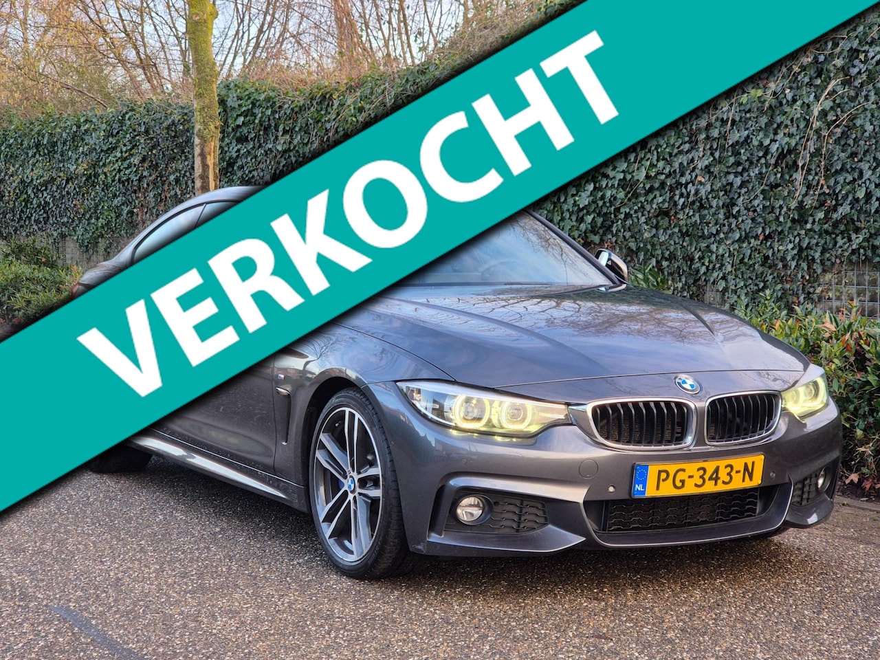 BMW 4-serie Coupé - 430i M Sport 252 PK Trekhaak Apple CarPlay Dig.dash GR Screen Navi nbt evo 6wb 2e-Eigenaar - AutoWereld.nl