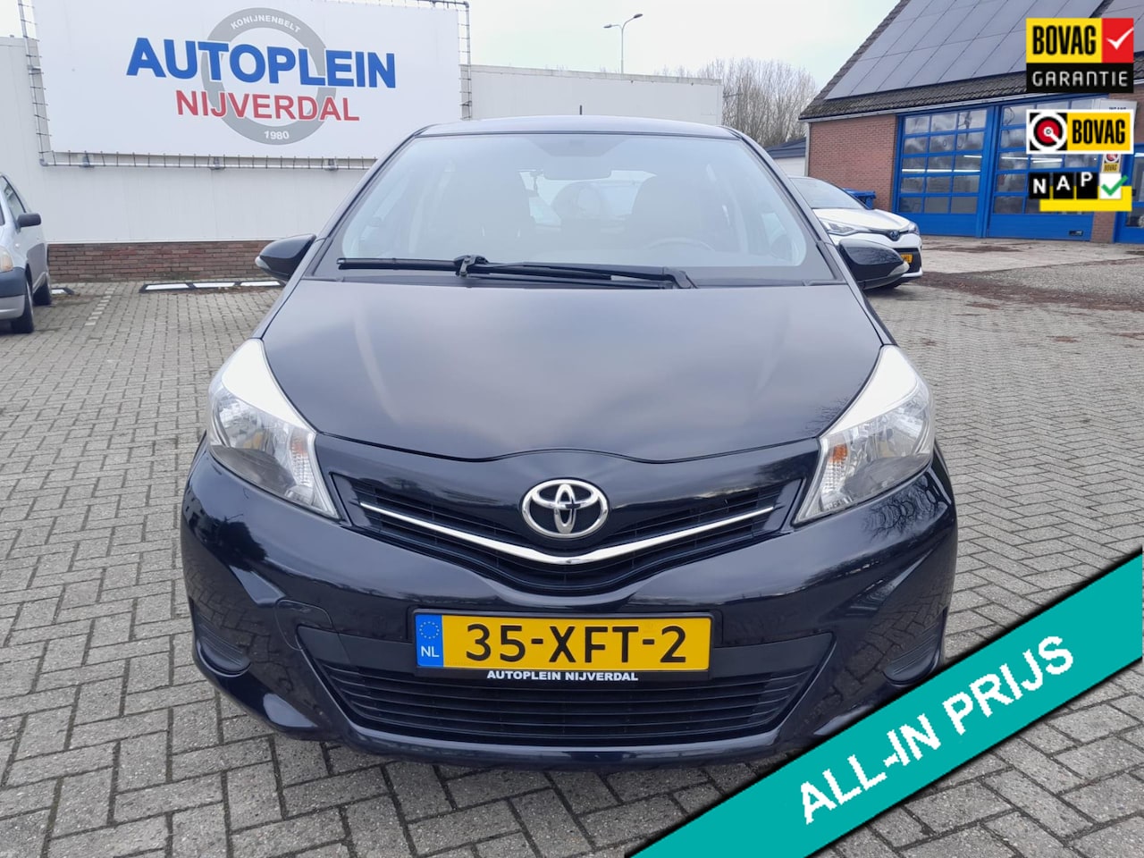 Toyota Yaris - 1.0 VVT-i Aspiration zuinige nette in Nederland nieuw geleverde yaris met achteruitrijcame - AutoWereld.nl