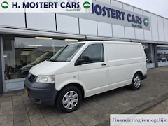 Volkswagen Transporter - 2.5 TDI 300 Airco Electr.Ramen Bj.2008 Wit Enkel Cabine