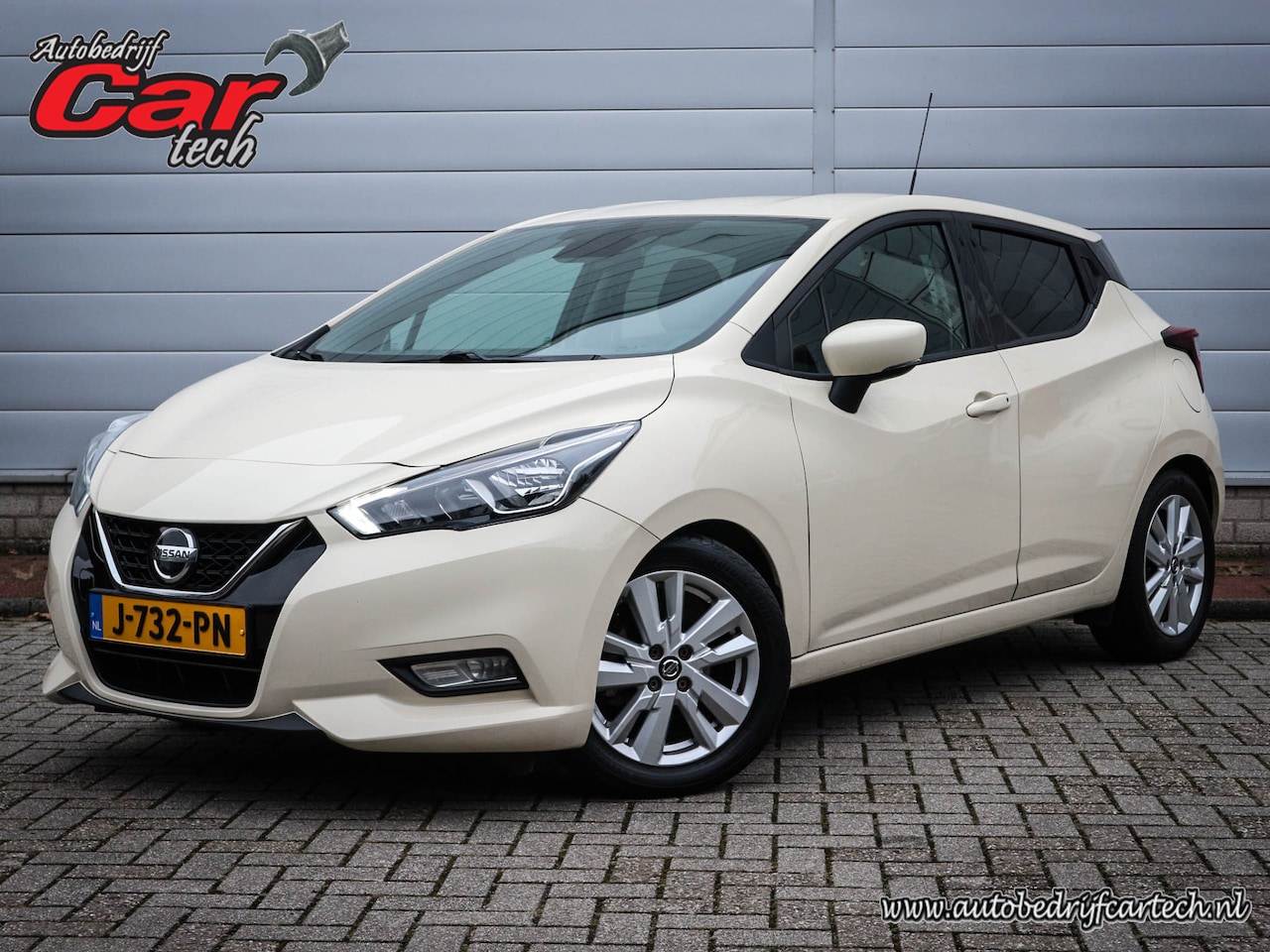 Nissan Micra - 1.0 IG-T N-Connecta | Airco | Navi | Cruise | lichtmetaal | led | Camera | - AutoWereld.nl