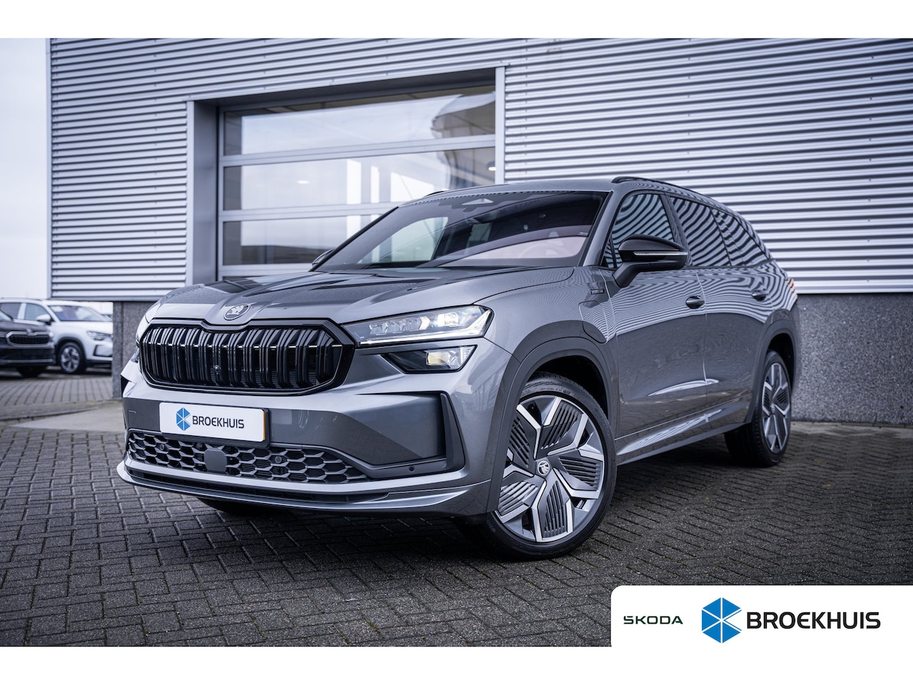 Skoda Kodiaq - 1.5 TSI PHEV Sportline Business | Achteruitrijcamera | Elektrisch glazen panorama-dak | Li - AutoWereld.nl