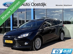 Ford Focus Wagon - 1.6 EcoBoost Titanium 150PK Afn. Trekhaak Dealer Onderhouden Parkeersensoren Sony Audio Cl