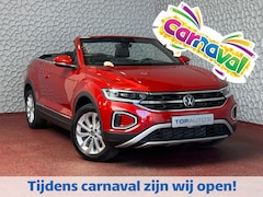 Volkswagen T-Roc Cabrio - TSI VIR.COCKPIT CARPLAY NAVI IQ.LED STOEL/STUUR.VERW DAB ADAP.CRUISE 05/2024 ✅Top Auto's W