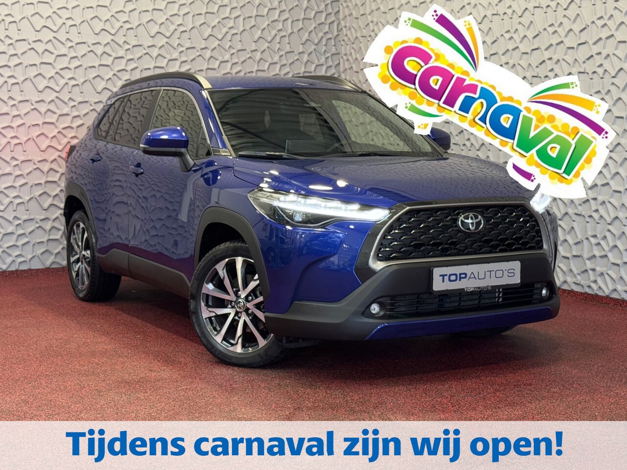 Toyota Corolla Cross - 12/2024 HYBRID 140 STYLE LED KEYLESS CARPLAY NAVI CAMERA STOEL/STUUR VERW. ELEK.KLEP ADAP - AutoWereld.nl