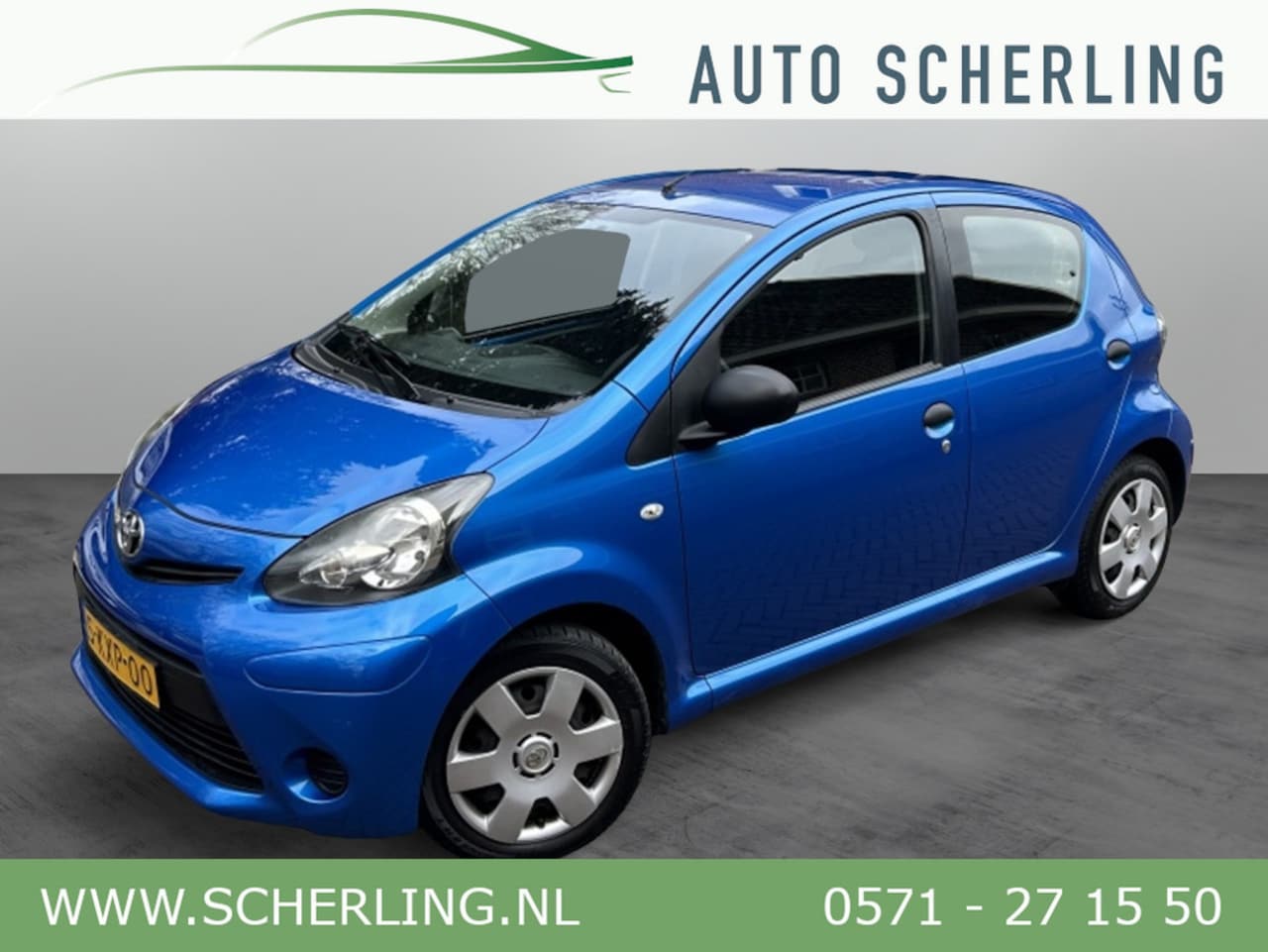 Toyota Aygo - 1.0 VVT-i Now 5-drs. Airco, 1e Eigenaar! 73 dkm! NL-auto - AutoWereld.nl