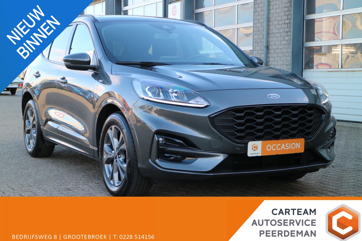 Ford Kuga - 2.5i FHEV Aut. 140kW ST-Line | Panoramadak | Zonder Stekker! | - AutoWereld.nl