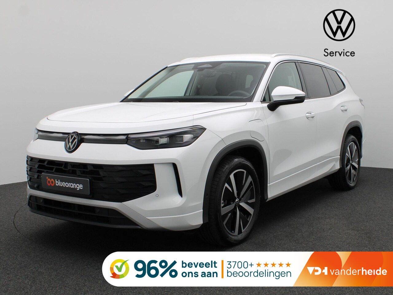 Volkswagen Tayron - 1.5 eHybrid Life Edition 204PK DSG Adaptieve Cruise Controle, 19" LM Velgen, Navi via Appl - AutoWereld.nl