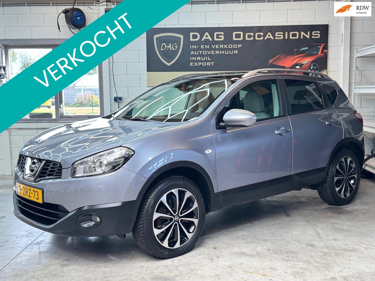 Nissan Qashqai - 1.6 Acenta CAMERA|PANO|CRUISE|TREKHAAK - AutoWereld.nl