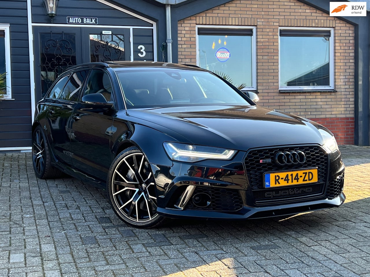 Audi A6 Avant - 4.0 TFSI RS 6 quattro Pro Line Plus | APR | Keramisch | Pano | Carbon | Matrix | Schaalsto - AutoWereld.nl