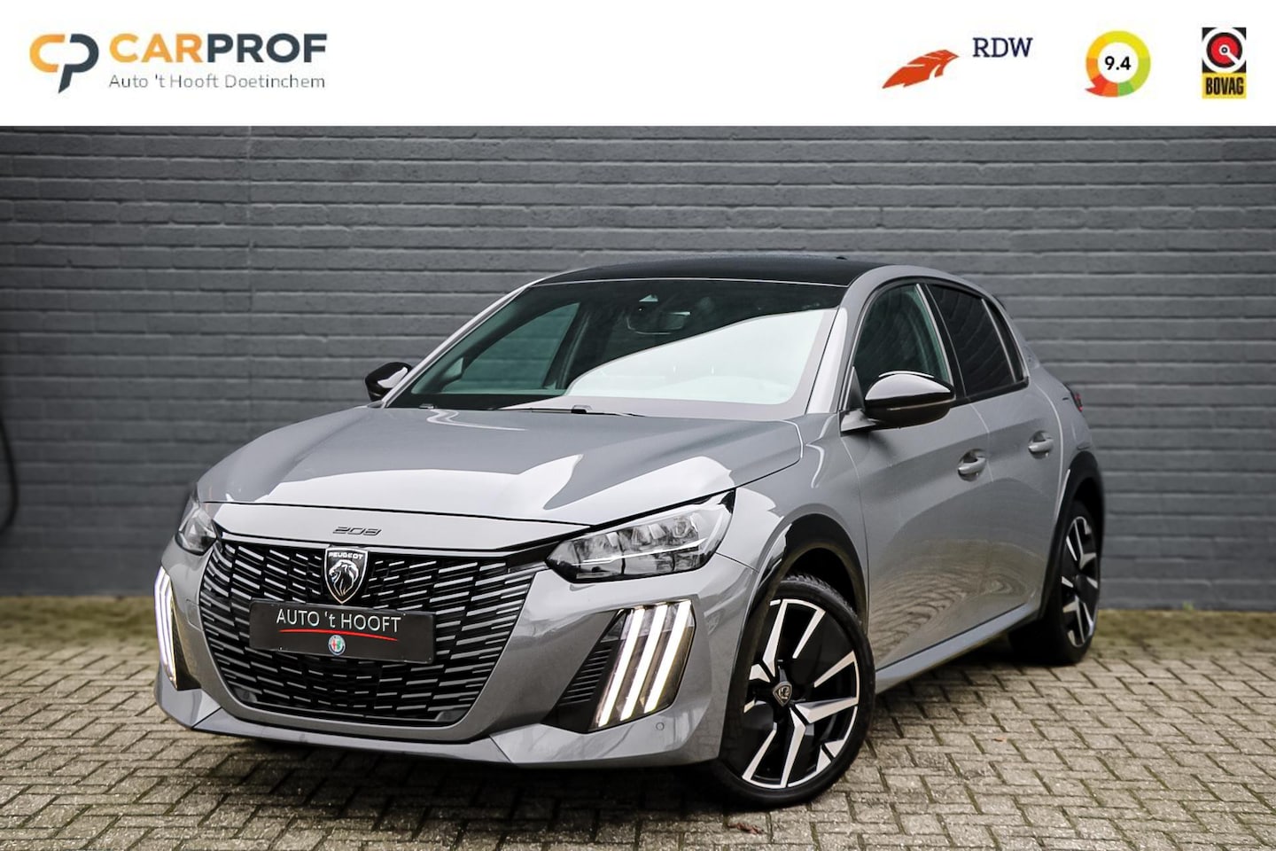 Peugeot 208 - 1.2 Hybrid 145e GT PANORAMADAK/ CAMERA - AutoWereld.nl