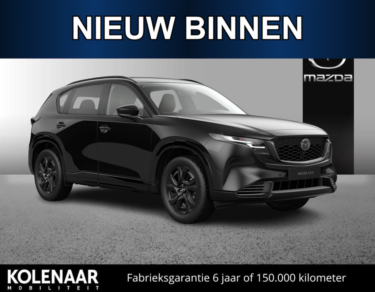 Mazda CX-5 - 2.5 automaat E-Sky G 141 M Hybrid Homura - Tan Lederen Interieur/Maart leverbaar - AutoWereld.nl