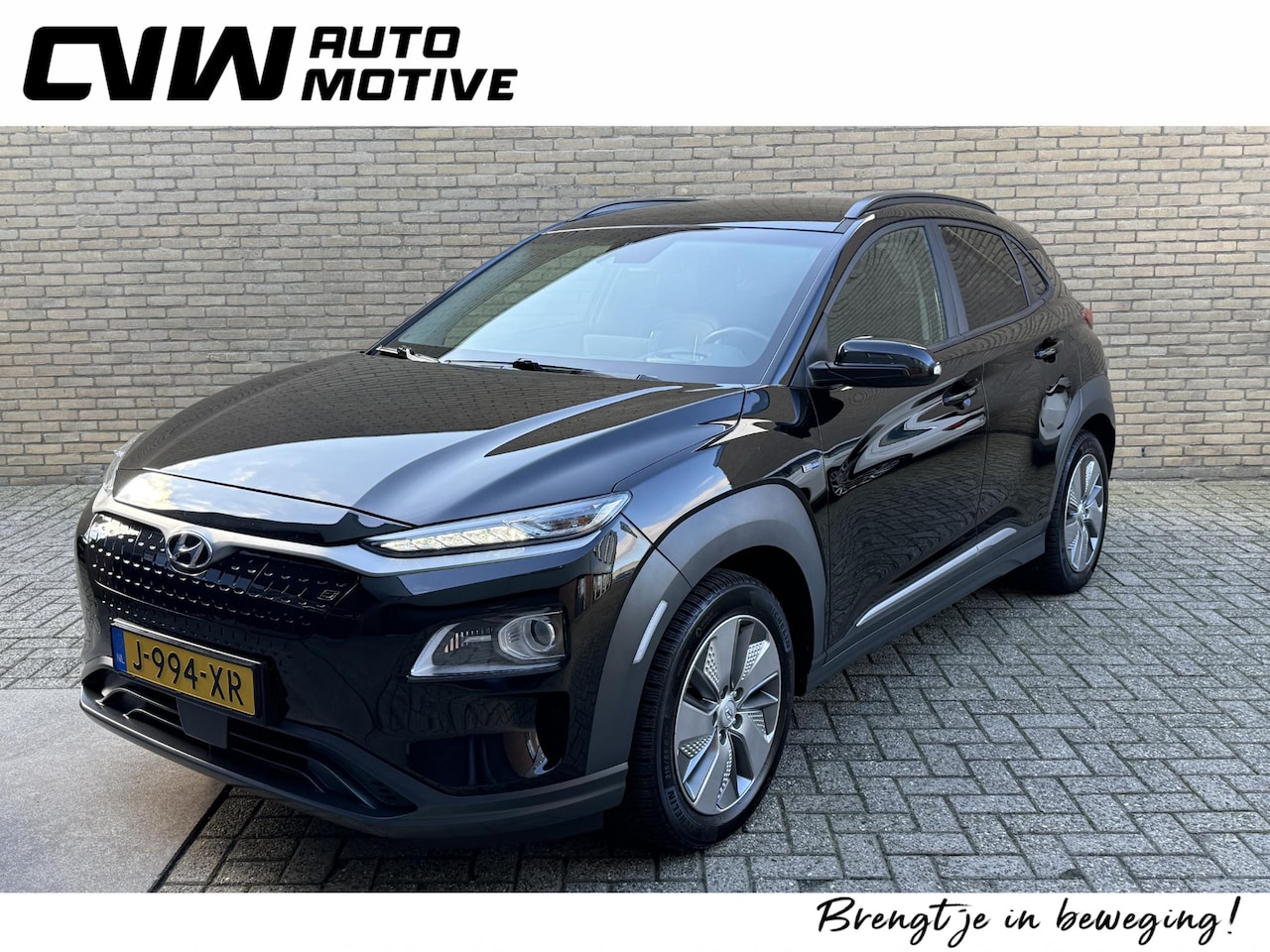 Hyundai Kona Electric - EV Premium 64 kWh | 3 fase | Leder | Adaptieve cruise | Lane Assist | Camera | Navigatie | - AutoWereld.nl