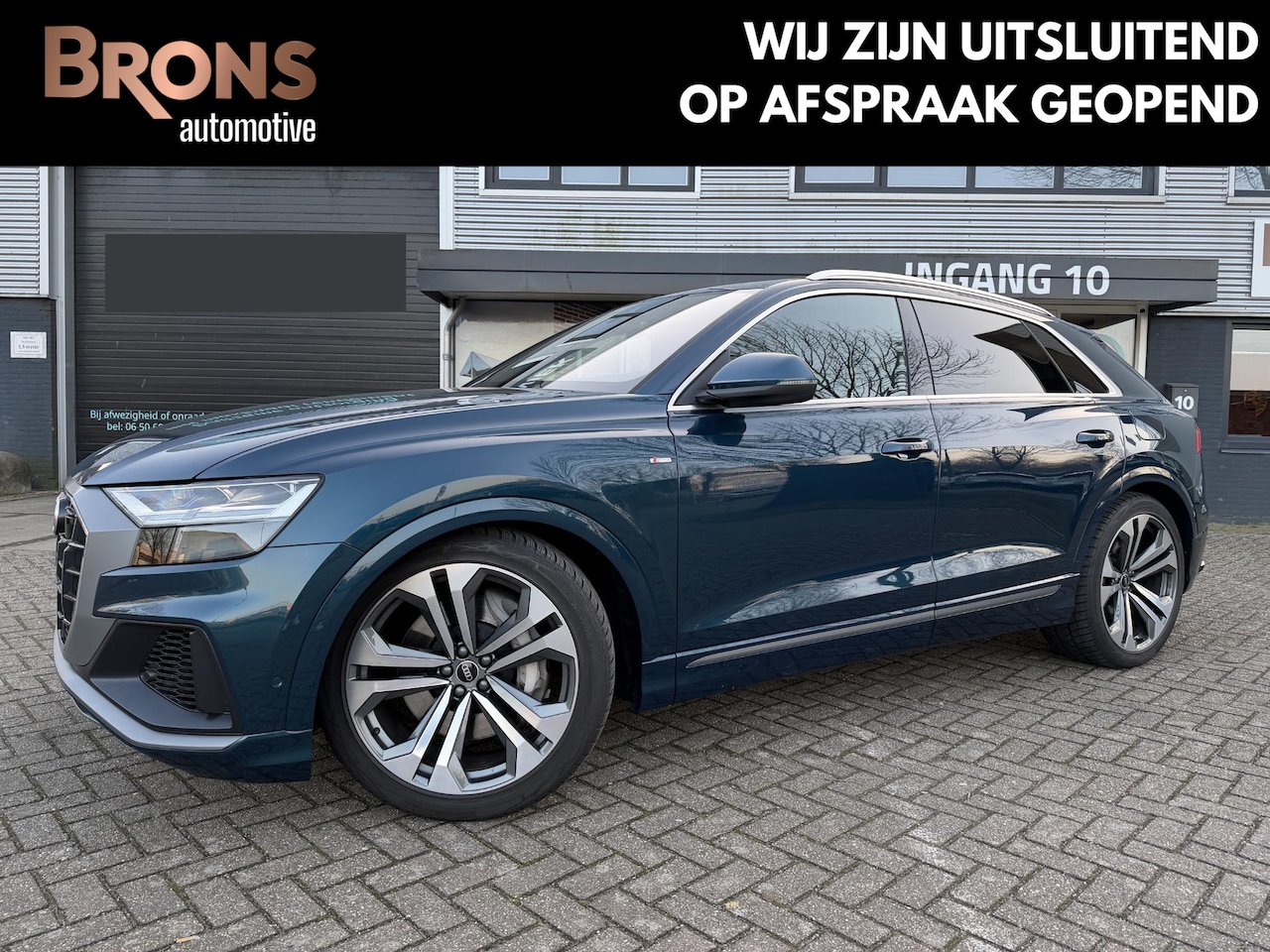 Audi Q8 - 55 TFSI e quattro Pro Line Advanced Hybrid l Luchtvering l Trekhaak l winter en zomerset - AutoWereld.nl