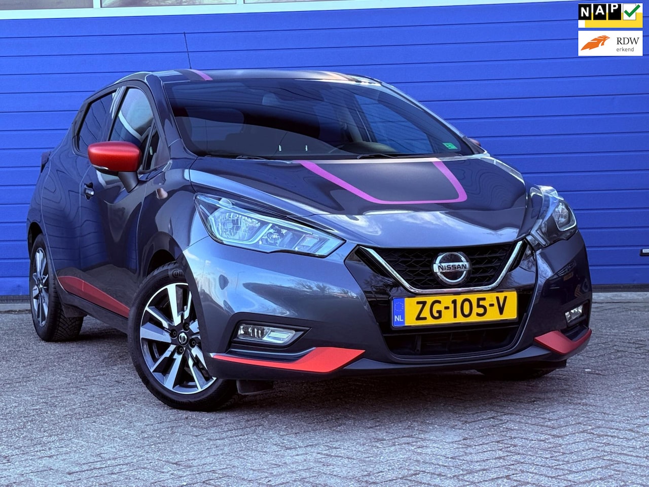 Nissan Micra - 1.0 IG-T N-Connecta Automaat|Navi|1e Eig. - AutoWereld.nl